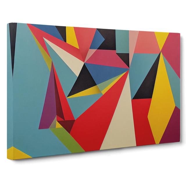 Suprematism Art Abstract Vol.5 - Wrapped Canvas Graphic Art Metro Lane on Productcaster.