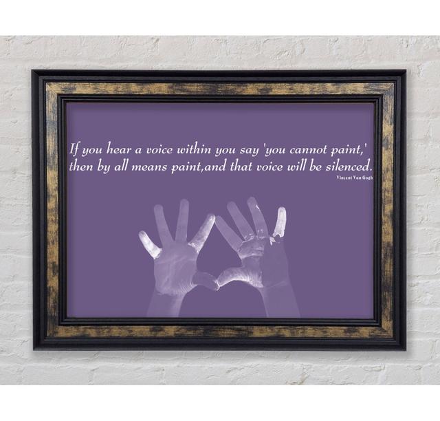 Single Picture Frame Art Prints Bright Star Size: 42cm H x 59.7cm W x 8cm D, Colour: Lilac on Productcaster.