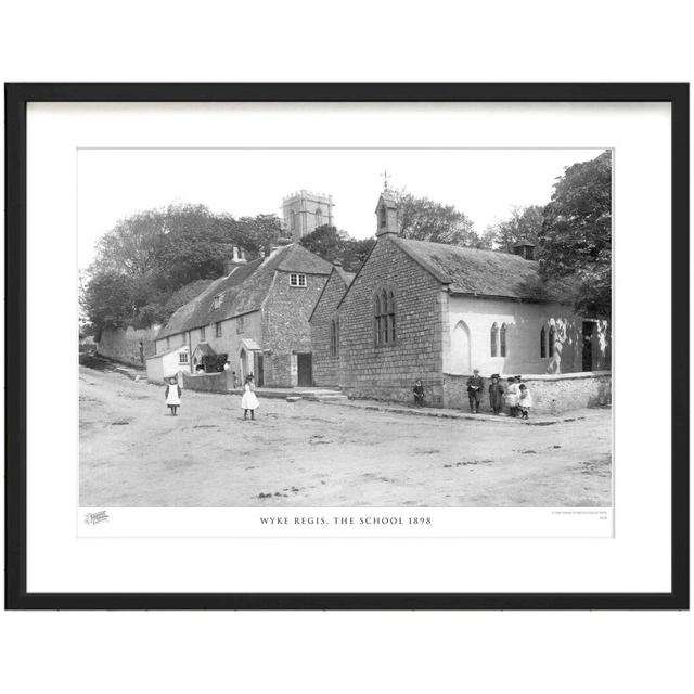 Wyke Regis, The School 1898 by Francis Frith - Single Picture Frame Print The Francis Frith Collection Size: 40cm H x 50cm W x 2.3cm D on Productcaster.