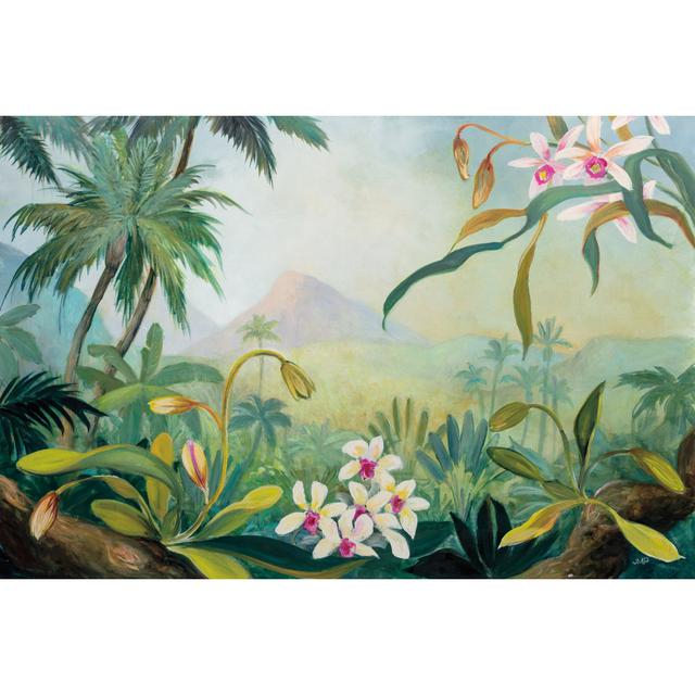 Dreamy Tropics by Julia Purinton - Wrapped Canvas Art Prints 17 Stories Size: 81cm H x 122cm W x 3.8cm D on Productcaster.