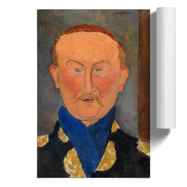 Leon Bakst by Amedeo Modigliani - No Frame Painting East Urban Home Size: 30cm H x 21cm W x 0.1cm D on Productcaster.