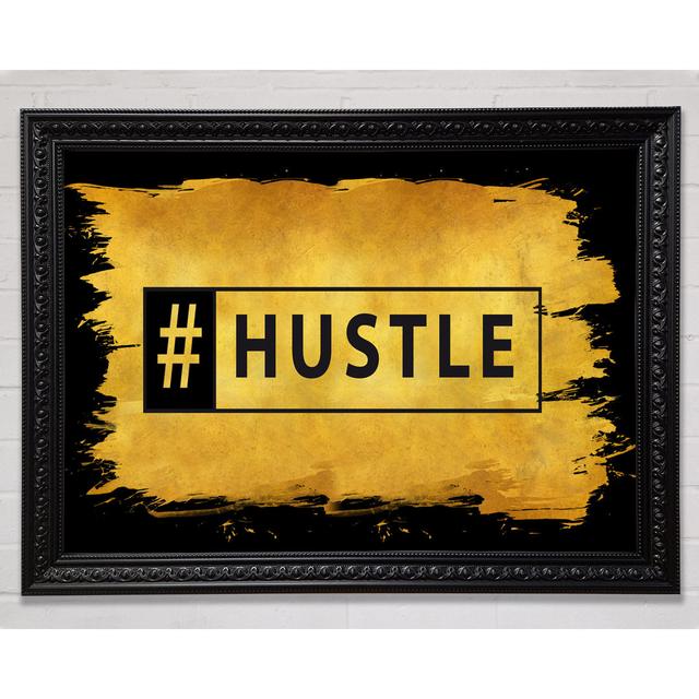 Hashtag Hustle - Textual Art Williston Forge Size: 100cm H x 141.4cm W x 3cm D on Productcaster.