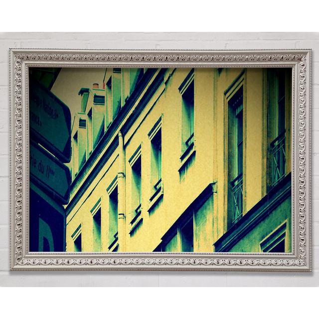 Paris Street - Single Picture Frame Art Prints Bright Star Size: 42cm H x 59.7cm W x 3cm D on Productcaster.