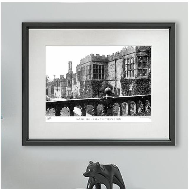 Haddon Hall, From The Terrace C1870 - Single Picture Frame Print The Francis Frith Collection Size: 40cm H x 50cm W x 2.3cm D on Productcaster.