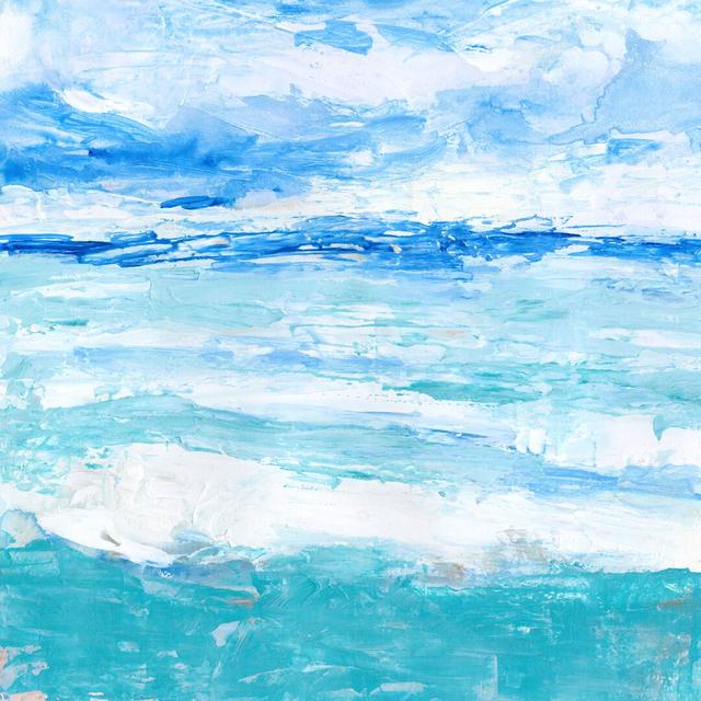 Cerulean Sea II Highland Dunes Size: 76cm H x 76cm W on Productcaster.