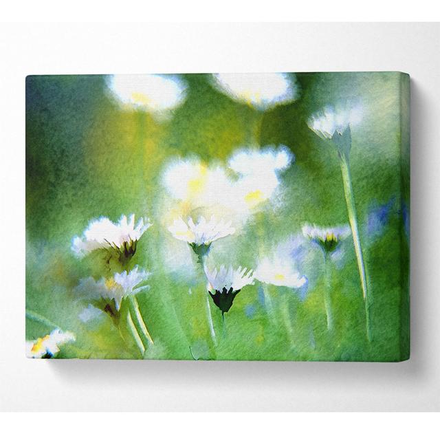 Blurry Daisies - Print ClassicLiving Size: 101.6cm H x 142.2cm W x 10cm D on Productcaster.