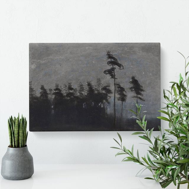 Forest Vol.2 by Mikalojus Konstantinas - Wrapped Canvas Painting East Urban Home Size: 35cm H x 50cm W x 3cm D on Productcaster.