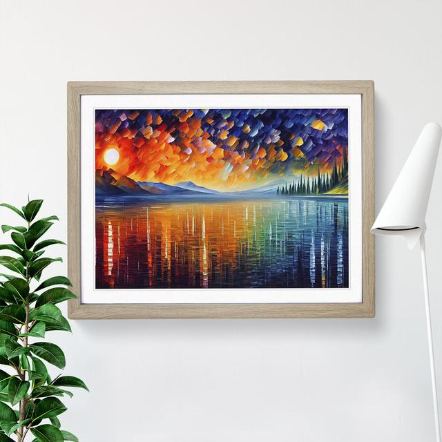 Glowing Lake Vol.3 - Picture Frame Graphic Art ClassicLiving on Productcaster.