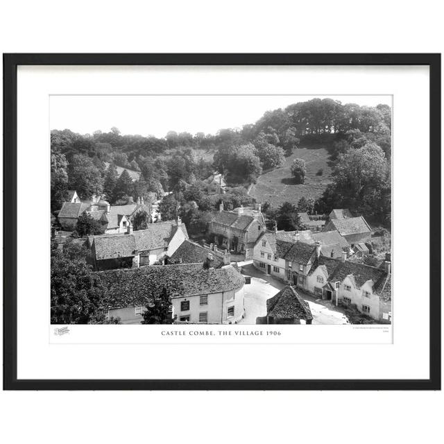 Castle Combe, The Village 1906 - Single Picture Frame Print The Francis Frith Collection Size: 28cm H x 36cm W x 2.3cm D on Productcaster.