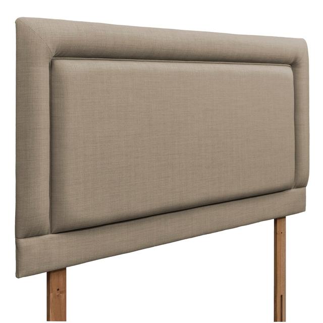 Ashburn Upholstered Headboard Brambly Cottage Size: Super King (6') , Colour: Fudge on Productcaster.