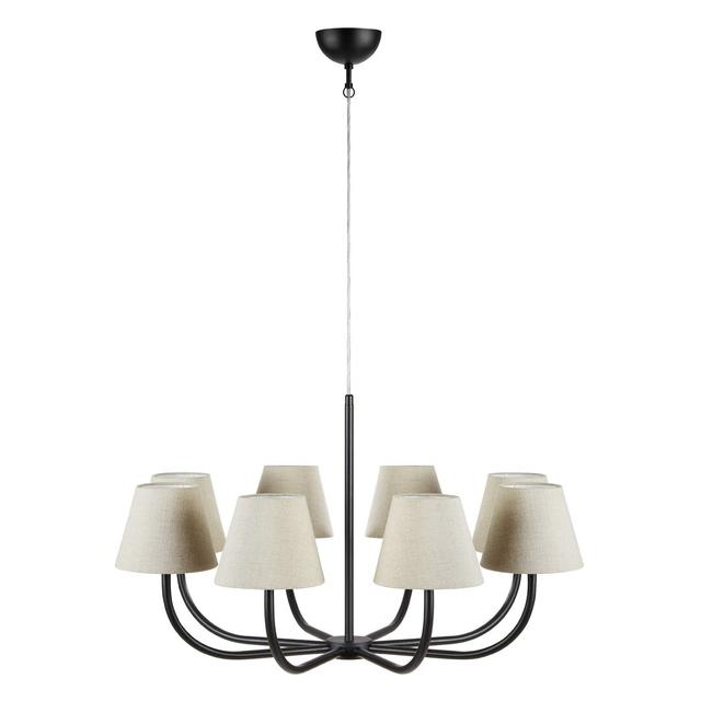 Katia 8-Light Shaded Chandelier Rosalind Wheeler on Productcaster.