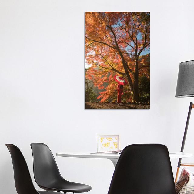 Autumn in Japan VI by Daniel Kordan - Wrapped Canvas Photograph Latitude Run Size: 101.6cm H x 66.04cm W x 3.81cm D on Productcaster.