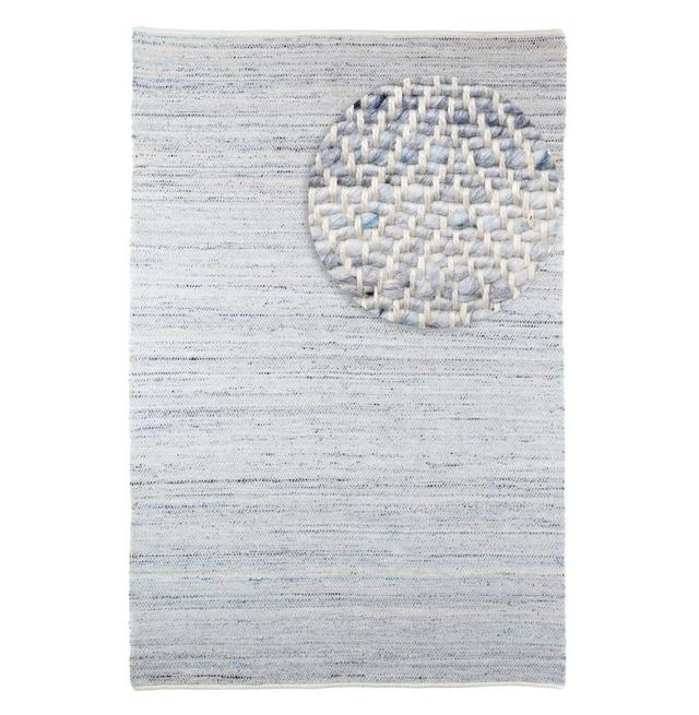 Miacomet Striped Hand Loomed Blue Area Rug Set Gracie Oaks Rug Size: Rectangle 160 x 230cm on Productcaster.