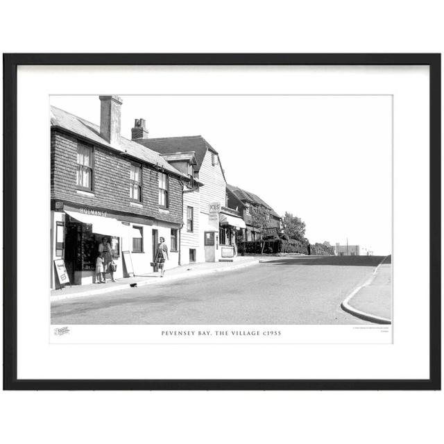 Pevensey Bay, The Village C1955 by Francis Frith - Single Picture Frame Print The Francis Frith Collection Size: 45cm H x 60cm W x 2.3cm D on Productcaster.