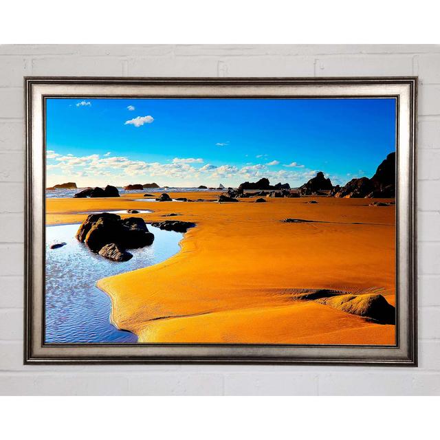 Desert Watering Hole - Single Picture Frame Art Prints Highland Dunes Size: 21cm H x 29.7cm W x 1.5cm D on Productcaster.