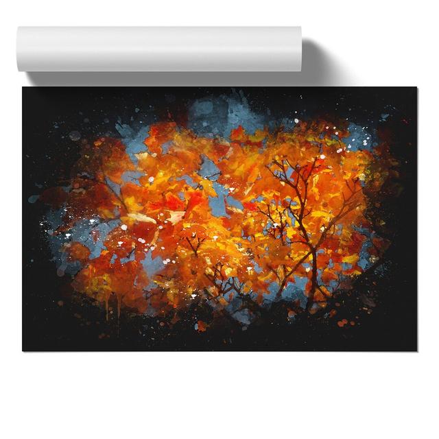 Maple Tree Vol.3 - Unframed Graphic Art East Urban Home Size: 42cm H x 59cm W x 0.1cm D on Productcaster.