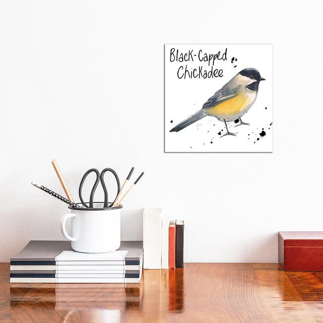 Chickadee by Michelle Campbell - Wrapped Canvas Print ClassicLiving Size: 30.48cm H x 30.48cm W x 1.91cm D on Productcaster.