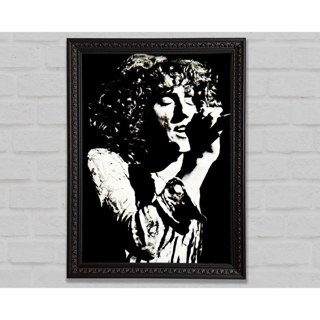 Roger Daltery The Who - Single Picture Frame Art Prints Bright Star Size: 42cm H x 29.7cm W on Productcaster.