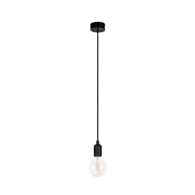 Glühlampen-Pendelleuchte 1-flammig Brazell LoftDesigns Ausführung: Schwarz on Productcaster.