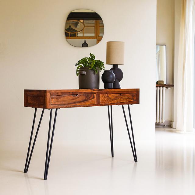 Quinnes 120Cm Console Table Borough Wharf on Productcaster.