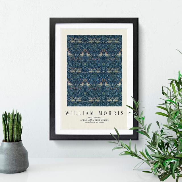 Birds Vol.2 by William Morris - Picture Frame Art Prints East Urban Home Size: 48cm H x 36cm W x 2cm D, Frame Option: Black on Productcaster.