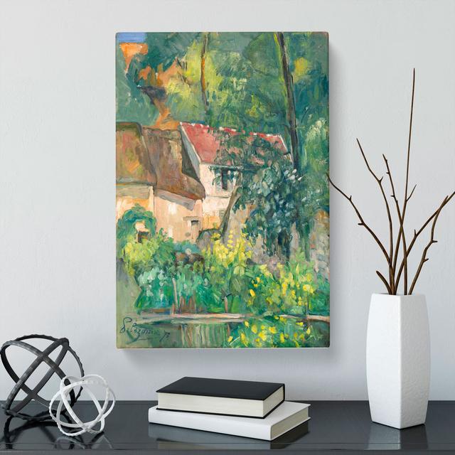 House Of Pere Lacroix by Paul Cezanne - Wrapped Canvas Painting East Urban Home Size: 76cm H x 50cm W x 3cm D on Productcaster.