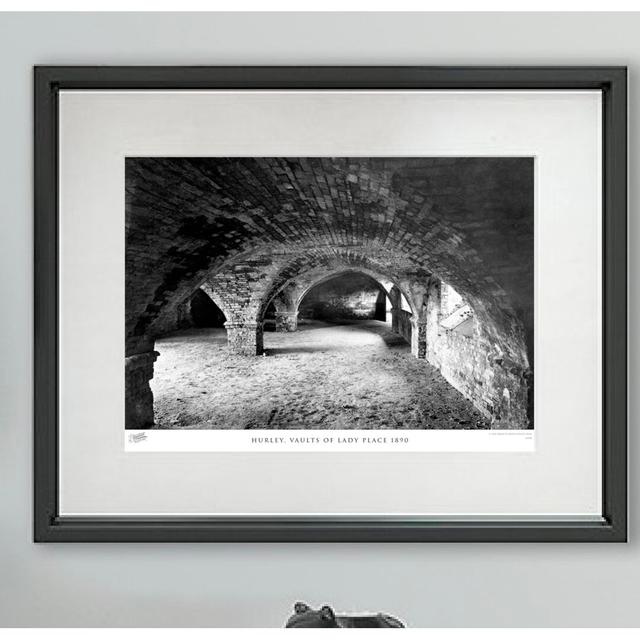 'Hurley, Vaults of Lady Place 1890' - Picture Frame Photograph Print on Paper The Francis Frith Collection Size: 28cm H X 36cm W x 2cm D on Productcaster.