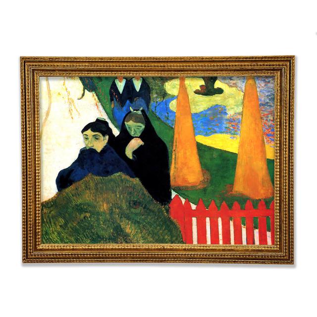 Old Maids In A Winter Garden Arles by Gauguin - Single Picture Frame Art Prints Bright Star Size: 29.7cm H x 42cm W x 3cm D on Productcaster.