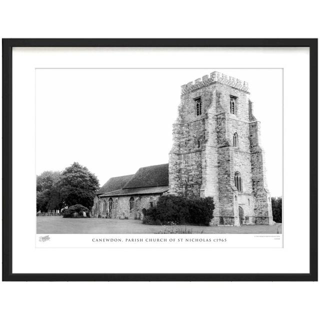 'Canewdon, Parish Church of St Nicholas C1965' by Francis Frith - Picture Frame Photograph Print on Paper The Francis Frith Collection Size: 40cm H x on Productcaster.