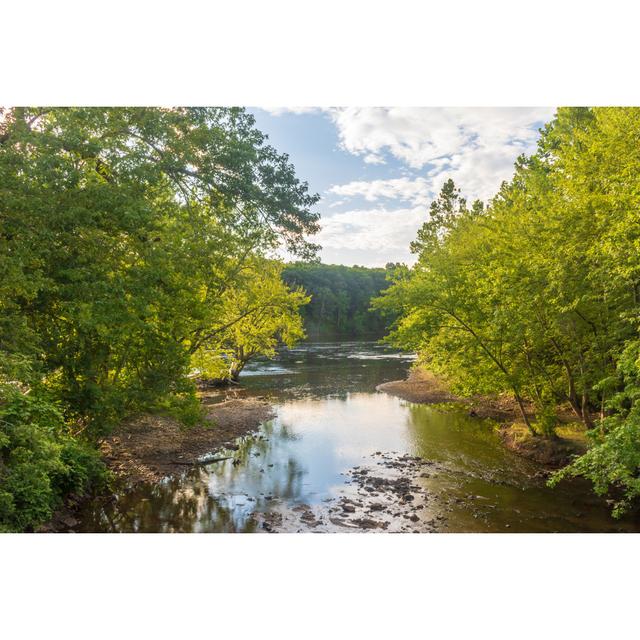 Lenz Connecticut River - Wrapped Canvas Photograph Alpen Home Size: 81cm H x 122cm W x 3.8cm D on Productcaster.