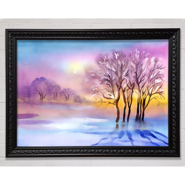 Ice Cold Winter - Print Bright Star Size: 84.1cm H x 118.9cm W on Productcaster.