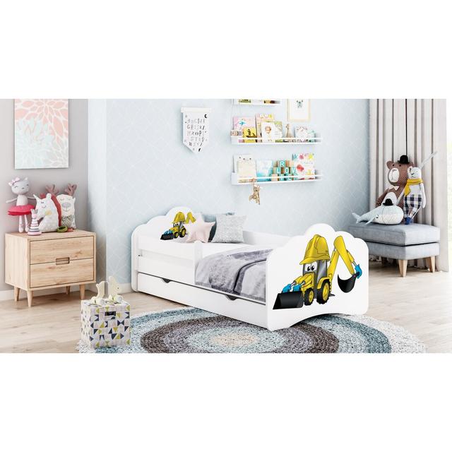 Middlewich European Toddler (80 x 160cm) Bed Frame with Drawers Isabelle & Max Colour (Bed Frame): White on Productcaster.