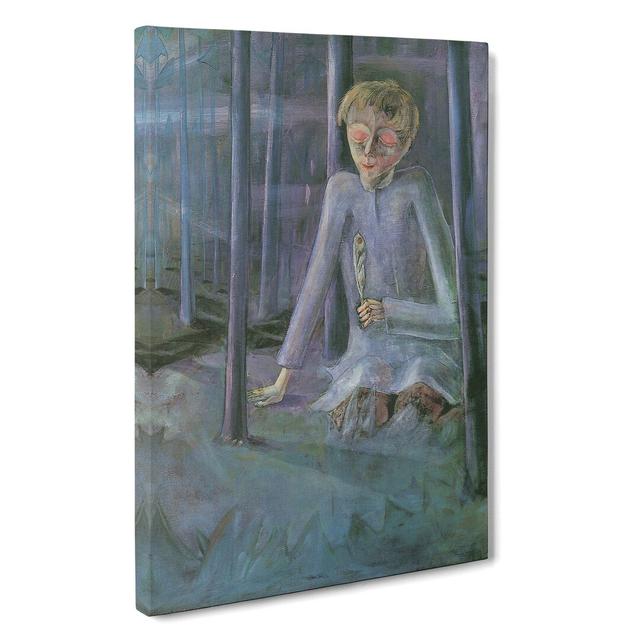 Dreaming Boy by Walter Gramatte - Wrapped Canvas Painting East Urban Home Size: 50cm H x 35cm W x 3cm D on Productcaster.