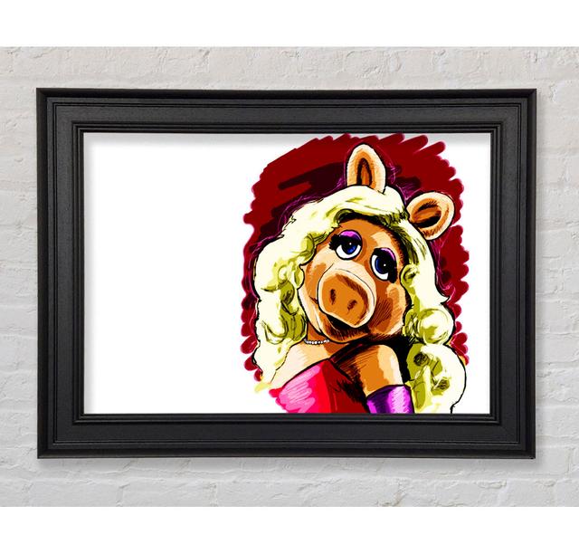 Die Muppets Miss Piggy - Druck Bright Star Größe: 100cm H x 141,4cm B x 8cm T on Productcaster.