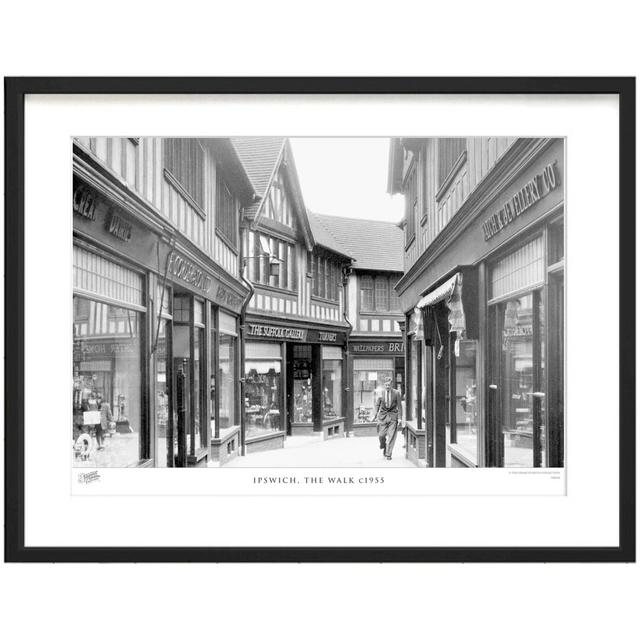 'Ipswich, the Walk C1955' by Francis Frith - Picture Frame Photograph Print on Paper The Francis Frith Collection Size: 40cm H x 50cm W x 2.3cm D on Productcaster.