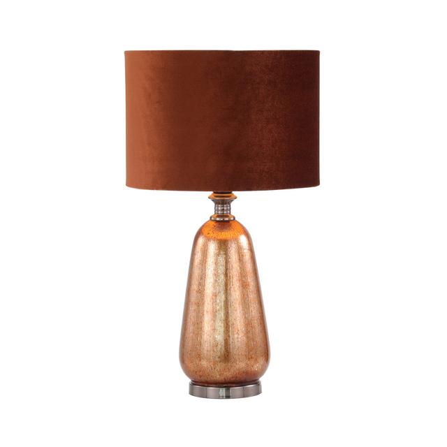 Alfeus 57cm Copper Table Lamp Canora Grey on Productcaster.