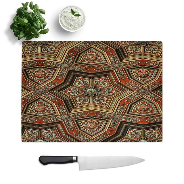 Tempered Glass a Renaissance Chopping Board East Urban Home Size: 28.5 cm W x 20 cm L on Productcaster.