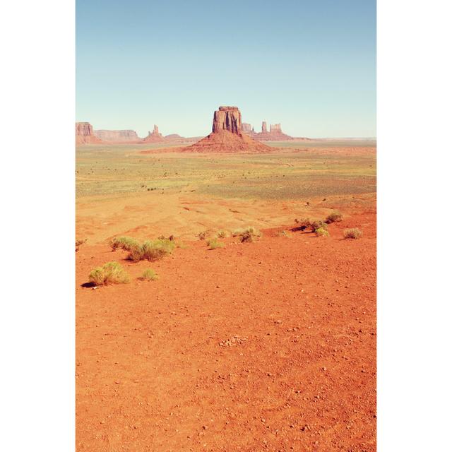 Monument Valley Navajo by Sigurcamp - Wrapped Canvas Photograph Marlow Home Co. Size: 122cm H x 81cm W on Productcaster.