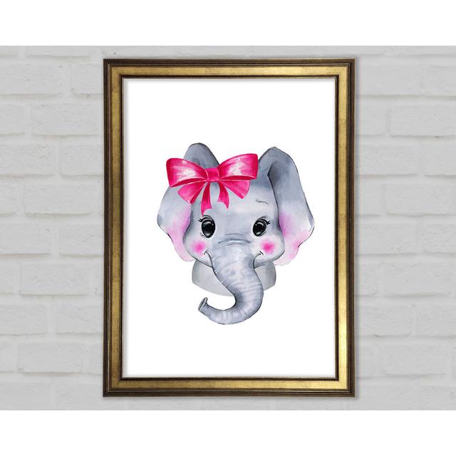 Elephant Love 1 - Print Latitude Vive Size: 118.9cm H x 84.1cm W x 1.5cm D, Format: Gold Framed Paper on Productcaster.