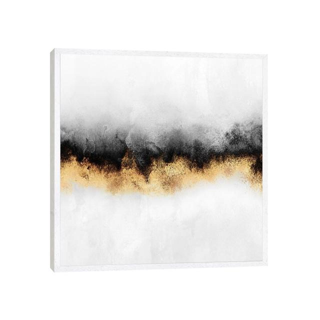 Sky II by Elisabeth Fredriksson - Graphic Art Print on Canvas 17 Stories Colour: Black, Size: 66.04cm H x 66.04cm W x 3.81cm D, Format: White Floater on Productcaster.