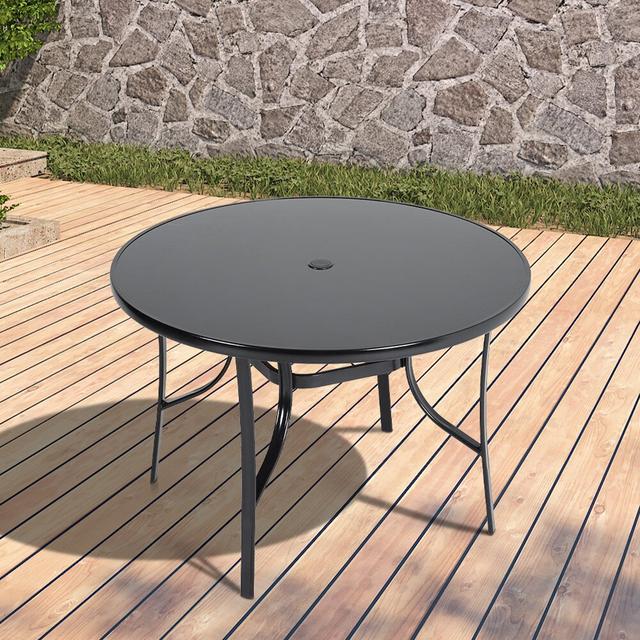 Heda Iron Dining Table Dakota Fields on Productcaster.