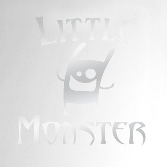 Little Monster Door Room Wall Sticker Maturi Colour: Shiny Silver on Productcaster.