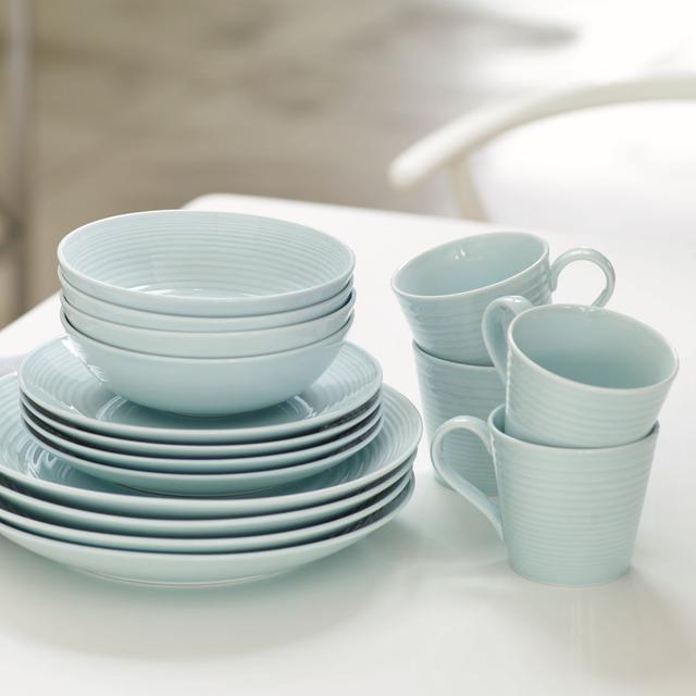 Royal Doulton, Gordon Ramsay Maze - Dinnerware Set (Set of 16) Royal Doulton Colour: Blue on Productcaster.