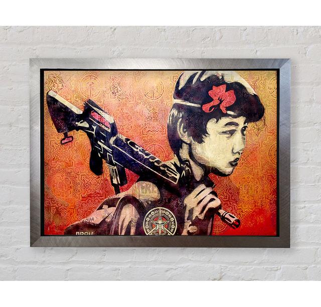 Child Soldier - Single Picture Frame Art Prints Bright Star Size: 59.7cm H x 84.1cm W x 3.4cm D on Productcaster.