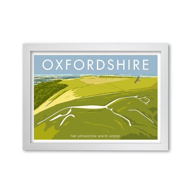 Uffington - Graphict Art Print on Paper East Urban Home Frame Options: White, Size: 21 cm H x 29.7 cm W x 5 cm D on Productcaster.