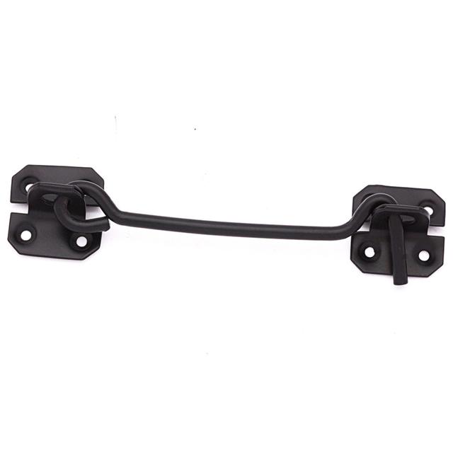 Cabin Hook Bolt Symple Stuff Finish: Black, Size: 10cm H x 4cm W x 3cm D on Productcaster.