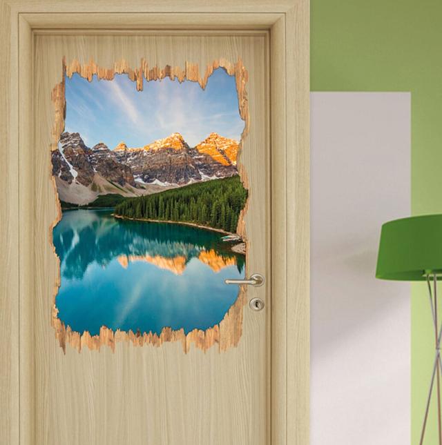 Wandtattoo Bergsee East Urban Home on Productcaster.