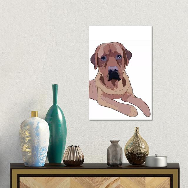 Labrador II by Sketch And Paws - Gallery-Wrapped Canvas Giclée on Canvas Lark Manor Format: Canvas, Size: 45.72cm H x 30.48cm W x 1.905cm D on Productcaster.