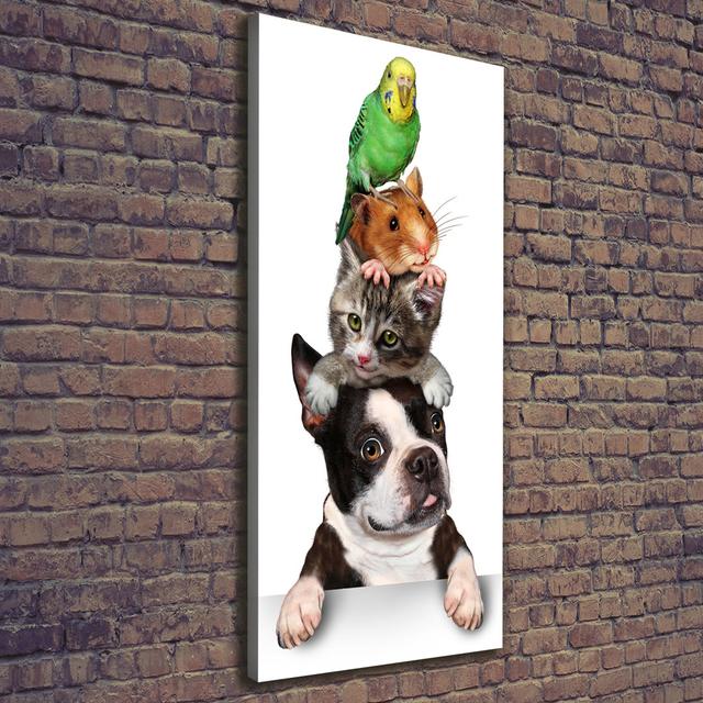 Pets - Wrapped Canvas Art Prints Brayden Studio on Productcaster.