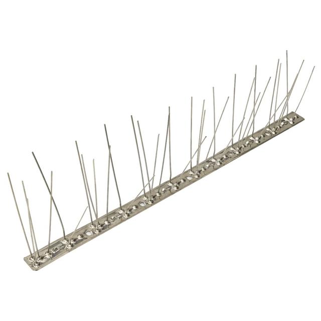 Symple Stuff 5-Row Stainless Steel Bird & Pigeon Spikes Set Of 40 20 M Symple Stuff on Productcaster.